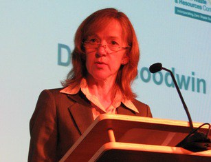 Liz Goodwin addresses the Zero Waste conference